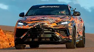 New Lamborghini URUS Performante 2023 | SUV Record at Pikes Peak