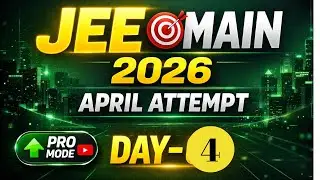 &ldquo;JEE MAIN 2026 | April Attempt | Matrix & Determinant Full Revision&rdquo;