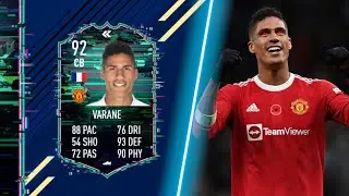 OH NEIN! Flashback VARANE REVIEW - FIFA 22 ULTIMATE TEAM