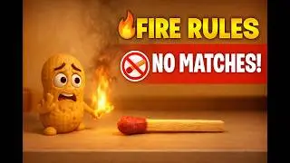 Matches Are Not Toys | Fire Safety Rules for Toddlers