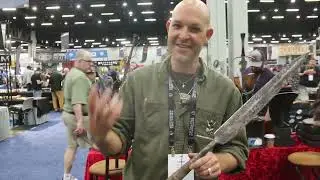 African style knives and spears by STEVE KATZ at Blade Show 2023