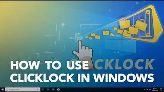 Stop Holding the Mouse 😮 - How to Use Click Lock on Windows (Easy Tutorial)