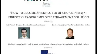 Employee Engagement Ideas and Solutions with Dr. Bob Nelson