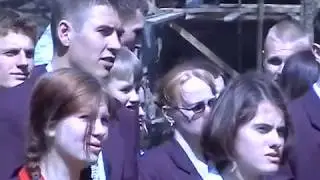 Pranci&scaron;konų gimnazijos 4Gra klasės i&scaron;leistuvės (2003 07 12)