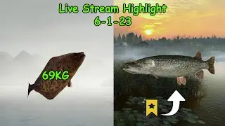 Russian Fishing 4 Live Stream Highlight 6-1-23, Trophy Pike