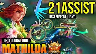 MATHILDA BEST BUILD 2022 | BUILD TOP 1 GLOBAL MATHILDA GAMEPLAY | MOBILE LEGENDS✓