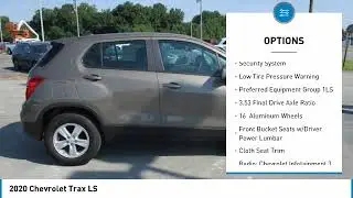 2020 Chevrolet Trax LS FOR SALE in Swansboro, CA GT20363