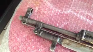 1956 Sino-Soviet SKS - unboxing and post cosmoline clean up