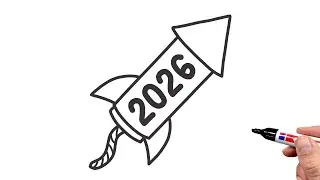 How to Draw a Firework Rocket 2026