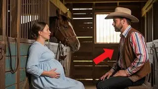 A Wealthy Rancher Was Buying Horse At Auction, Until He Found Bound Pregnant Woman Hidden In Stall