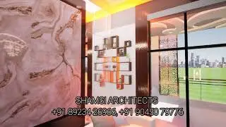 Modern Glass Lobby Design | 26&times;18 Ft Elegant Entrance by Shamsi Architects