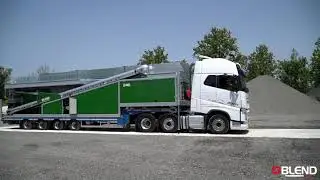 Blend A240 transport and positioning