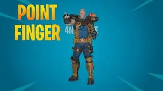 👉 Fortnite Point Finger Emote - New Leaked Dances Patch 12.50