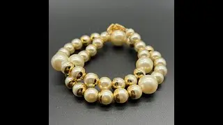 Napier 1980s Pearl Collection Necklace