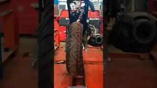 Bike chasis alignment by laser
