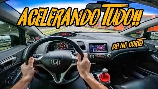 COMPREI UM CIVIC SI TURB&Atilde;O DE 500CV!!🔥🚀PRIMEIRO ROLE