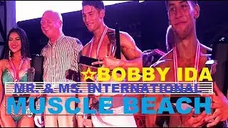 BOBBY IDA - Muscle Beach Kuta Bali 15 Okt 2017 #MrInternational part 02, #BobbyIda