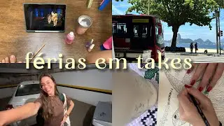 Documenta&ccedil;&atilde;o de momentos de descanso (no Rio e em Minas) antes do come&ccedil;o do cursinho 