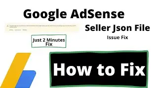 We Encourage You to Publish Your Seller Information in the Google Sellers.Json file - SafiDotTech