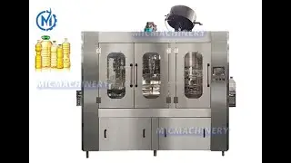Vegetable Oil Filling Machine: Fill Oil Cans(Edible Oil Filling Machine Cooking Oil Filling Machine)