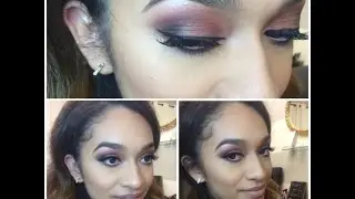 Plum Smokey Eye Tutorial| Bloopers