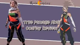 True Damage Akali Cosplay Review｜RoleCosplay & Kaede Shiranui