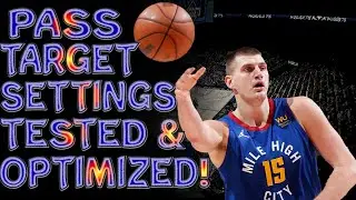 NBA 2K22 : Most Reliable Passing Settings! Best Pass Target Profile Sliders - Controller Settings