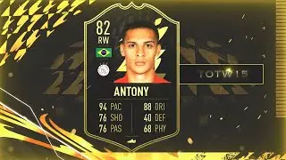💥 82 Antony 💥 👏🏼TOTW15 👏🏼  ⚽️ FIFA 22 Ultimate Team ⚽️