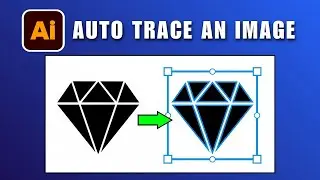 How to Auto Trace an Image in Adobe Illustrator 2026