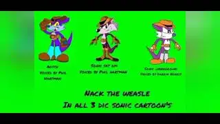 nack the weasel and amy rose