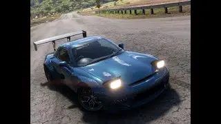 forza horizon mazda rx7 mountain drift rotary rtx 5090 logitech g923 g29