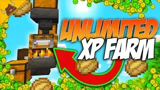 Minecraft UNLIMITED XP FARM TUTORIAL | IMPROVED SMOKER | Bedrock 1.16+