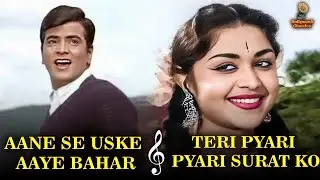 Aane Se Uske Aaye Bahar x Teri Pyari Pyari Surat Ko | 60's Superhit Songs | Mohammed Rafi Hits