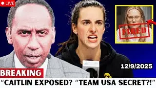 Caitlin Clark STUNS WNBA &mdash; FIRES Agent After Team USA MELTDOWN! Stephen A. LOSES IT LIVE!