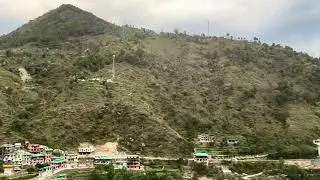 IIT Mandi’s awesome mountain views in a windy weather #iitmandicampus #iit #weather #mountains