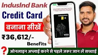 IndusInd Bank Tiger Credit Card Review 🔥 ₹36,612 Benefits | Apply Online Step-by-Step