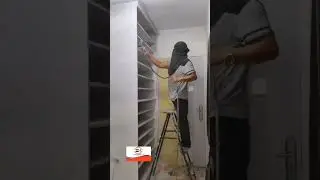 Primer coat Application for Shoerack cabinet Crafted by AHLWING FURNITURE