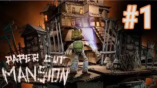 [Episode 1] Paper Cut Mansion PS5 Gameplay [35 Minutes of A New Horror Roguelite! Opening Tutorial]