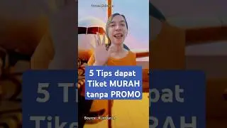 5 Tips dapat tiket MURAH tanpa PROMO🥳 #traveltips #travelhemat #travel  #tiketpesawatmurah