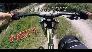 Serfaus Bikepark 2017  - Blue line