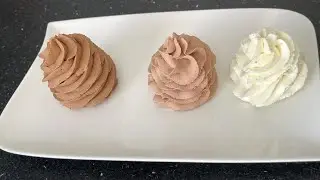 Ganaches montées aux 3 chocolats