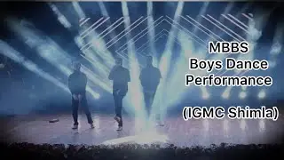 MBBS boys dance || Stimulus 2024|| IGMC Shimla fest || medical college fest