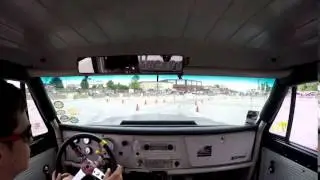 Jared Leisinger in the Summit Racing Crushed C10 @ Indy Goodguys