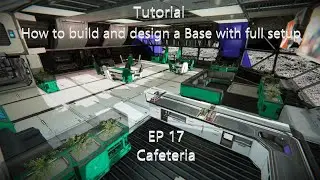 Space Engineers Tutorial How to Build Degsin a Base with full Setup EP 17