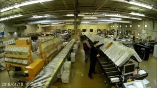 Time Lapse Mail Sorting