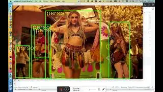 Detecting objects inside videos by using pre-trained model and OpenCV