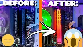Cheap RGB for ddr 2, 3, and 4! - EZDIY RGB Ram Kit