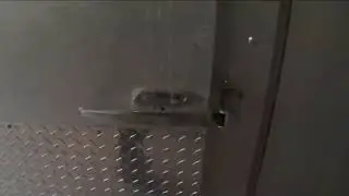 Creepy Footage of the Crowne Plaza Hotel Kitchen/Freezer walkthrough