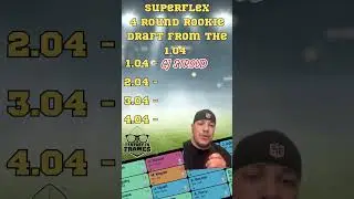 Drafting for the 1.04 is a great spot to get VALUE! #fantasyfootball #shorts