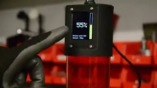 Digital Non-Contact Powder Level Meter and Alarm for Reloading